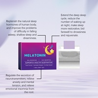 Bandes buccales OEM à dissolution rapide, formule naturelle pour un sommeil sain, amélioration de la mémoire, soutien du rythme circadien et relaxation