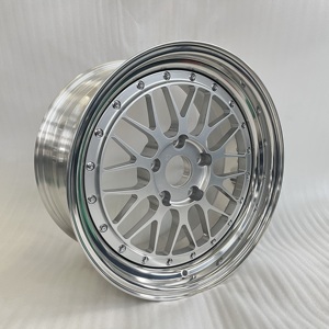 Roue forgée RCSR 5x112 Jantes de sport à lèvres profondes classiques pour <span class=keywords><strong>Audi</strong></span> <span class=keywords><strong>A3</strong></span> A4 A5 A6 RS4 RS5 RS7 17-21 pouces pour voitures de tourisme - Product Image 5
