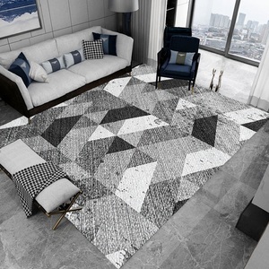 Alfombrillas esponjosas de estilo nórdico para sala de estar, alfombras de área grande, populares, nuevas - Product Image 2