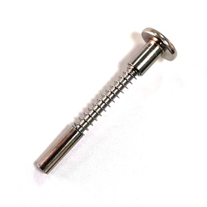 Yihuaxing Metal Spring <b>Pin</b> 12 Mm Cylindrical Head Iron Automatic Spring Type <b>Pin</b> General Use - Product Image 5