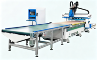 Machine de gravure et de découpe CNC à 3 axes pour le travail du bois, de l'acrylique, du PVC et du MDF, configurations élevées