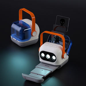 Boîte magique de science optique STEM avec effet d'ombre et de lumière, jouet éducatif pour enfants, ensemble cadeau alimenté par piles, design de dessin animé - Product Image 1