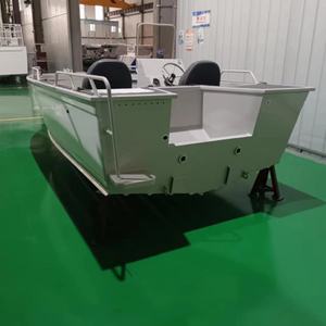 2024 nouveau Style Sport Yacht <span class=keywords><strong>bateau</strong></span> à fond plat en aluminium avec moteur <span class=keywords><strong>hors</strong></span>-<span class=keywords><strong>bord</strong></span> EVA matériau de coque pour la pêche loisirs Sports de rivière - Product Image 6