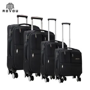 4pcs 16"/20"/24"/28" Hot Selling trolley Nylon Waterproof Suitcase Travel Bags Luggage set