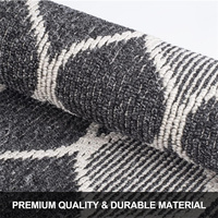Tapis de cuisine antidérapant lavable en machine, absorbant, résistant à la saleté, tapis de sol de cuisine confortable et debout