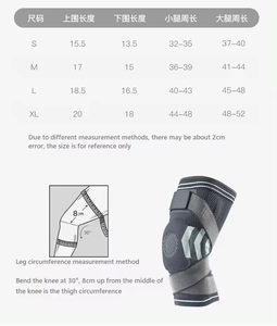 Protège-genoux double sangle Sports Summer Silicone Ball Kneepad Meniscus protection Breathable Riding Sports Guard Knee Protector - Product Image 6