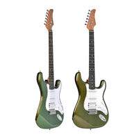 Kaysen Chameleon Green Electric Guitar Solo OEM for Customized Guitars