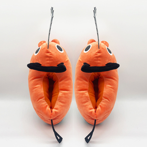 Nouveau Pochita personnalisé en peluche pantoufles confortables maison chaud tronçonneuse homme <span class=keywords><strong>Anime</strong></span> de Pochita Cartoon pantoufles en peluche - Product Image 1