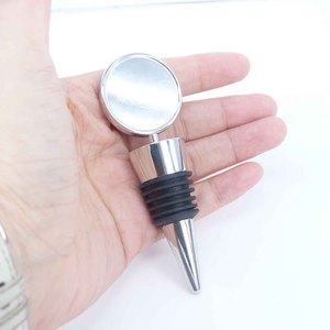 Tapón de Vino Europeo de Aleación de Zinc, Juego de Tapones para Botellas Selladas, Tapón de Vino Personalizado - Product Image 5