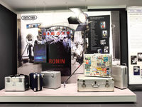 Boîte à lumière en tissu avec cadre en aluminium pour stand d'exposition commerciale