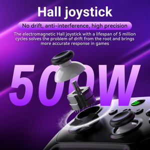 S13 <b>Wireless</b> Game <b>Controller</b> With 3.55mm headphone Nine-axis motion sensing Dual Hall Gamepad Joystick for NS PC - Product Image 3
