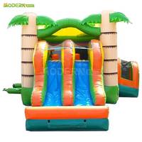 Vente chaude de terrain de jeux gonflable, parc à thème, château gonflable avec toboggan pour parc gonflable