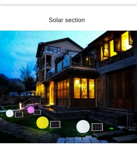 Bola de Plasma LED para Jardín, Luz Solar Led Resplandor para Piscina, Bola de Brillo Led, Luz Flotante, Luz Led Decorativa para Jardín - Product Image 5