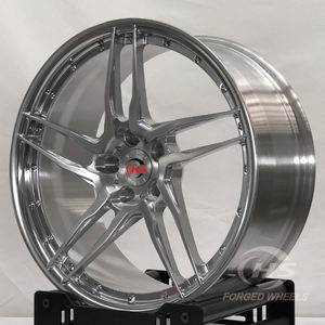 1/2 pièces brossé plat poli lèvre 5*112 5*120 5*114.3 jantes forgées sur mesure pour Cadillac Ferrari 458 488 F355 <span class=keywords><strong>F40</strong></span> - Product Image 3