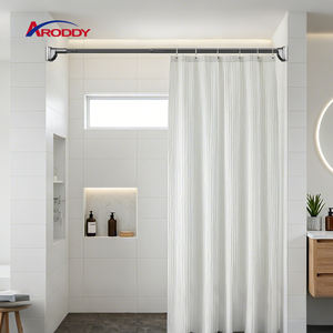 ARODDY 100-220 cm <span class=keywords><strong>Tringle</strong></span> à rideau pliable pour enfants <span class=keywords><strong>sans</strong></span> supports en acier au carbone moderne bricolage installation facile ensemble <span class=keywords><strong>de</strong></span> <span class=keywords><strong>porte</strong></span> intelligent - Product Image 1