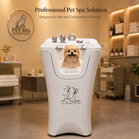 Baignoire pour petits animaux de compagnie en acrylique transparent à 360 degrés, vitrine visuelle complète pour chats