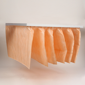 Nouveau filtre F5 à efficacité moyenne, respectueux de l'environnement, avec cadre en aluminium et pré-filtre en fibres synthétiques - Product Image 3
