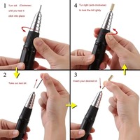 Pièce à main électrique 35000 tr/min pour perceuse à ongles Up200, lime électrique professionnelle à 3 broches, équipement de manucure et pédicure
