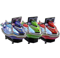 Machine interactive de balançoire de simulation de moto 3D pour enfants jeu de voiture à bascule à pièces pour enfants