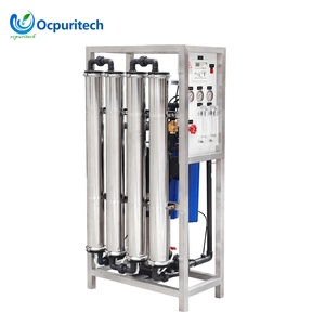 Machinerie de traitement de l'eau de haute qualité, système de filtration d'eau par osmose inverse industrielle 1000LPH pour l'eau de ville - Product Image 3