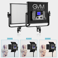 Lumière professionnelle de remplacement GVM, Kit d'éclairage RGB, bi-couleur, GVM 50RS