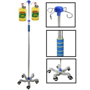 Venta caliente Hospital Soporte de infusión de acero inoxidable Soporte de goteo Otros aparatos médicos Buena calidad - Product Image 1