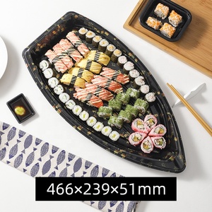 <span class=keywords><strong>Plateau</strong></span> à sushi extra-large Huafeng HF-7104 - Couvercle anti-buée pour sashimi et plateaux <span class=keywords><strong>de</strong></span> fruits <span class=keywords><strong>de</strong></span> <span class=keywords><strong>mer</strong></span> à <span class=keywords><strong>emporter</strong></span> - Product Image 2