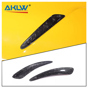 Cho 2019-2022 TOYOTA SUPRA sợi carbon thực sự phụ kiện bên ngoài giả mạo Carbon mui xe Vent Lưu lượng không khí Bộ dụng cụ cơ thể Bảng điều khiển Bìa - Product Image 1