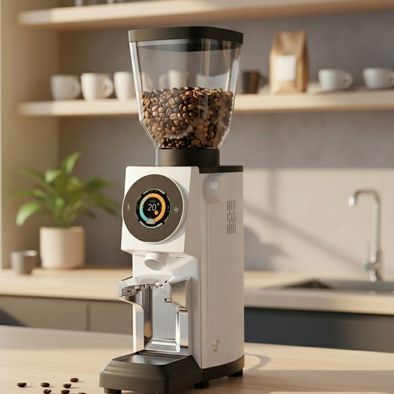 BALENARE G83EW Grind-by-Weight Commercial Espresso Grinder — изображение продавца из карточки Alibaba