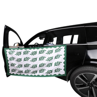 Portable Custom Printed Magnetic Beach Towel Heavy Duty Thick Sand Free Fast Dry Adult & Child Stick on Car Door Seat