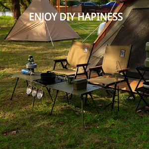 IGT Tisch Großhandel Outdoor Leichter Klapptisch Aluminium legierung Tactics Multifunktion aler Outdoor Picknick Camping Tisch