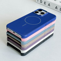 Nouvelle coque de téléphone mobile officielle brillante avec placage AF pour iPhone 17 Pro Max, sérigraphie, compatible avec la charge sans fil