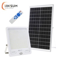 Projecteur solaire LED extérieur BOYI pour jardin et terrasse, étanche IP65