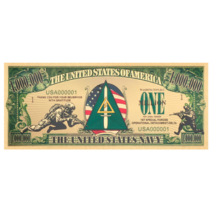 Billete Conmemorativo del 1er Despacho Operativo Delta de la Marina de los Estados Unidos, Coleccionable para Veteranos y Aficionados Patrióticos - Product Image 4