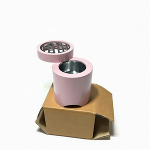 Pink Wooden Incense Holder Cylinder Incense <b>Burner</b> Desk Aromatherapy Diffuser Home Office Decor Ramadan Eid Decor Unique Style - Product Image 2
