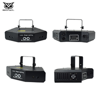 Luz Láser de Escaneo RGB de 6 Lentes y Color Completo para Discotecas, DJ, Fiestas, Discotecas, KTV, Bares y Clubs