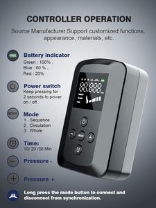 Fabrika <span class=keywords><strong>Outlet</strong></span> 510K kablosuz 8 12 odaları sıkıştırma çizmeler fizik tedavi bacak kurtarma çizmeler hava kompresörü bacak masaj - Product Image 4