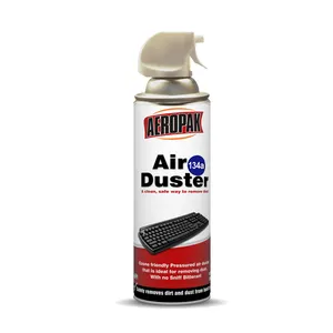 AEROPAK R134a Bomboletta di Aria Compressa Spray Strofinacci Off Per Elettronica