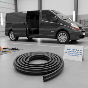 Valea Door Seal <b>Rubber</b> Sliding Door with Cutting Service for Renault Trafic 2001-2014 OEM 7701068968-8200046749 - Product Image 3