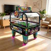 Table de baby-foot commerciale à monnayeur pour 2 joueurs, certifiée CE, pour usage intérieur et divertissement