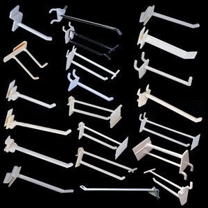 Retail Shop Racks Hanging Wall <b>Hook</b> Supermarket Wholesale <b>Plastic</b> Pegboard <b>Hooks</b> - Product Image 6