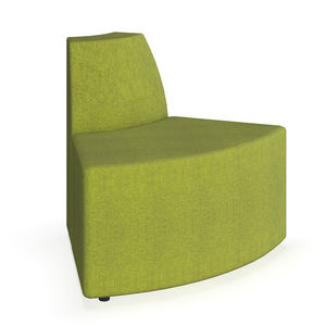 Pequeño espacio Configurable sofá moderno de cepillo suave de microfibra sofá seccional - Product Image 1