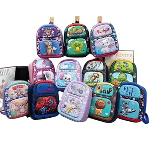 2,5 dólar modelo SLB003 edades 2-6 años mochila escolar niño ligero mochila lindas mochilas escolares para niños