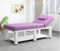 Table de massage pliable en trois sections de luxe, de haute qualité, portable, en métal, pour salon de beauté, design moderne, lit de beauté