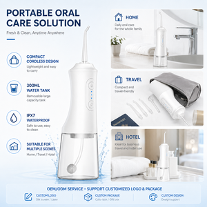 Hydropulseur Portable pour Voyage et Usage Domestique, 3 Modes, Étanche IPX7, Port de Charge Type-C - Product Image 3