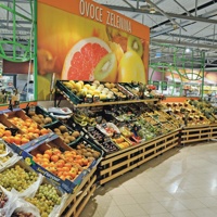 Groente Plank Groente-en Display Rack Groenten En Fruit Rek Voor Supermarkt