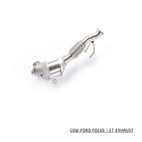 Tubo de escape Valvetronic de acero inoxidable para Ford Focus 1,5 T, venta al por mayor, el último producto