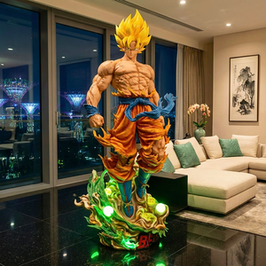 Escultura <span class=keywords><strong>de</strong></span> resina <span class=keywords><strong>de</strong></span> Goku Super Saiyan a escala 1:1, estatua <span class=keywords><strong>de</strong></span> cuerpo completo <span class=keywords><strong>de</strong></span> anime <span class=keywords><strong>de</strong></span> Dragón con base <span class=keywords><strong>de</strong></span> dragón verde y bola <span class=keywords><strong>de</strong></span> cristal para exhibición. - Product Image 1