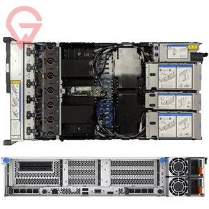Servidor en rack ThinkSystem SR850 V3 2U de doble procesador, 4X4ª generación Intel Xeon, gran memoria, almacenamiento empresarial para el centro de datos de Lenovo - Product Image 3