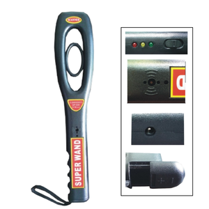 เค<span class=keywords><strong>ร</strong></span>ื่องตรวจจับโลหะแบบพกพา โหมดเตือนภัยคู่ สำหรับโรงเ<span class=keywords><strong>ร</strong></span>ียนและห้องสอบ - Product Image 1